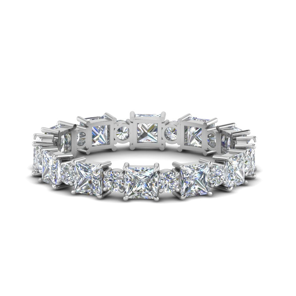 2.50 Carat Art Deco Diamond Eternity Band