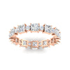 Load image into Gallery viewer, 2.50-carat-art-deco-princess-diamond-eternity-band-in-rose-gold-fdewb10256prangle5-3.00mm-nl-rg