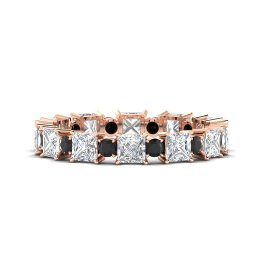 2.50-carat-art-deco-princess-diamond-eternity-band-with-black-diamond-in-rose-gold-fdewb10256prgblacksleep-3.00mm-nl-rg
