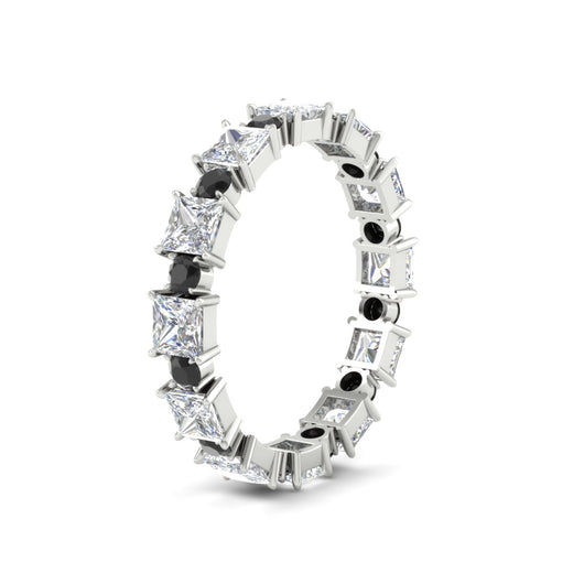 2.50-carat-art-deco-princess-diamond-eternity-band-with-black-diamond-in-white-gold-fdewb10256prgblackangle2-3.00mm-nl-wg