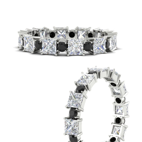 2.50-carat-art-deco-princess-diamond-eternity-band-with-black-diamond-in-white-gold-fdewb10256prgblackangle3-3.00mm-nl-wg