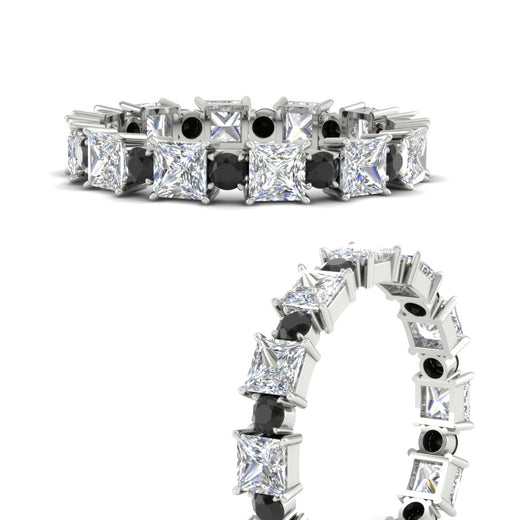 2.50-carat-art-deco-princess-diamond-eternity-band-with-black-diamond-in-white-gold-fdewb10256prgblackangle3-3.00mm-nl-wg