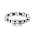 Thumbnail 30 - 2.50-carat-art-deco-princess-diamond-eternity-band-with-black-diamond-in-white-gold-fdewb10256prgblackangle5-3.00mm-nl-wg