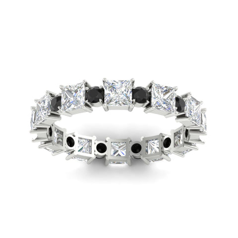 2.50-carat-art-deco-princess-diamond-eternity-band-with-black-diamond-in-white-gold-fdewb10256prgblackangle5-3.00mm-nl-wg