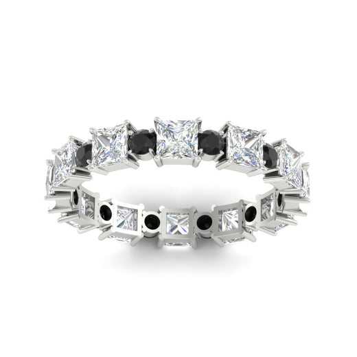 2.50-carat-art-deco-princess-diamond-eternity-band-with-black-diamond-in-white-gold-fdewb10256prgblackangle5-3.00mm-nl-wg