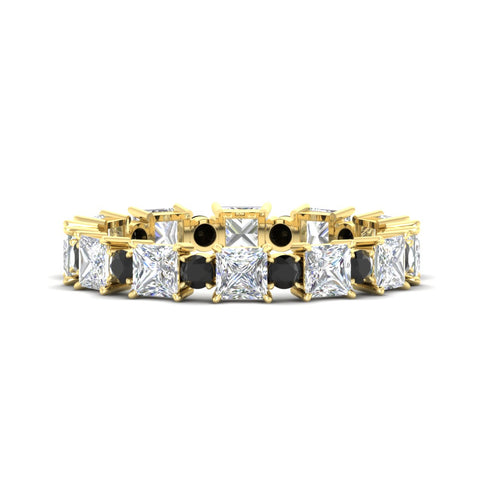 2.50-carat-art-deco-princess-diamond-eternity-band-with-black-diamond-in-yellow-gold-fdewb10256prgblacksleep-3.00mm-nl-yg