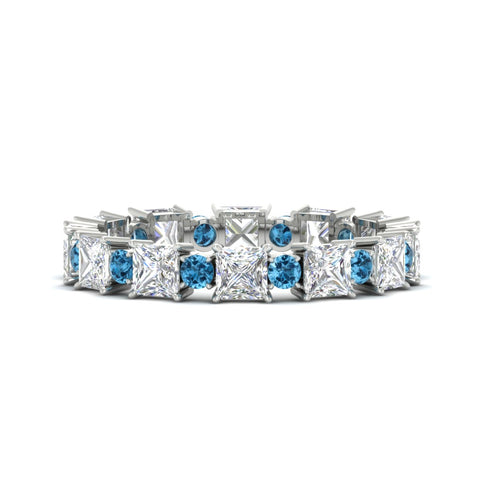 2.50-carat-art-deco-princess-diamond-eternity-band-with-blue-topaz-in-white-gold-fdewb10256prgicbltosleep-3.00mm-nl-wg