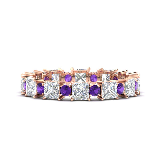 2.50-carat-art-deco-princess-diamond-eternity-band-with-purple-amethyst-in-rose-gold-fdewb10256prgvitosleep-3.00mm-nl-rg