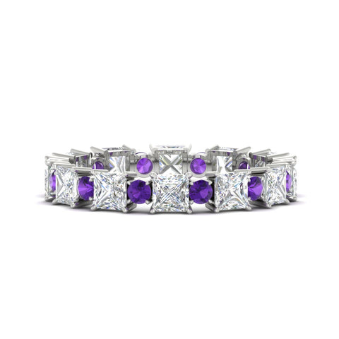 2.50-carat-art-deco-princess-diamond-eternity-band-with-purple-amethyst-in-white-gold-fdewb10256prgvitosleep-3.00mm-nl-wg