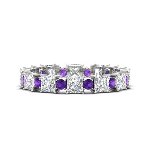 2.50-carat-art-deco-princess-diamond-eternity-band-with-purple-amethyst-in-white-gold-fdewb10256prgvitosleep-3.00mm-nl-wg