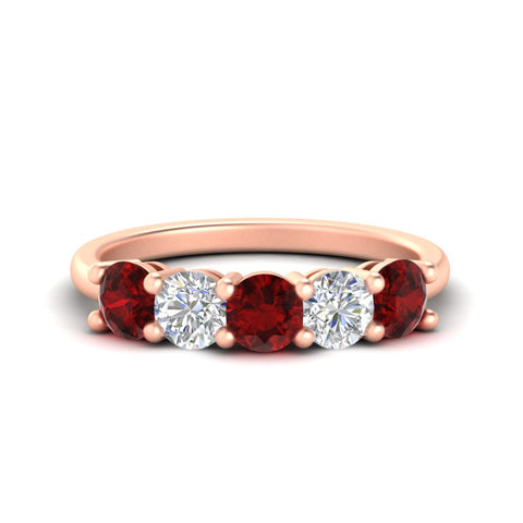 2.50-carat-five-stone-diamond-and-ruby-wedding-ring-in-rose-gold-FDENS141ROBGRUDRANGLE3-2.50CT-NL-RG