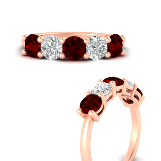 2.50-carat-five-stone-diamond-and-ruby-wedding-ring-in-rose-gold-FDENS141ROBGRUDRANGLE3-2.50CT-NL-RG