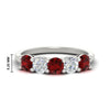 Load image into Gallery viewer, 2.50-carat-five-stone-diamond-and-ruby-wedding-ring-in-white-gold-FDENS141ROBGRUDRANGLE3-2.50CT-NL-WG