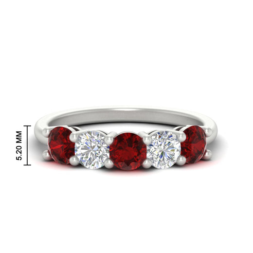 2.50-carat-five-stone-diamond-and-ruby-wedding-ring-in-white-gold-FDENS141ROBGRUDRANGLE3-2.50CT-NL-WG