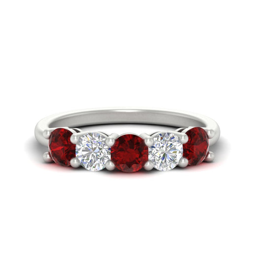 2.50-carat-five-stone-diamond-and-ruby-wedding-ring-in-white-gold-FDENS141ROBGRUDRANGLE3-2.50CT-NL-WG