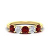 Load image into Gallery viewer, 2.50-carat-five-stone-diamond-and-ruby-wedding-ring-in-yellow-gold-FDENS141ROBGRUDRANGLE3-2.50CT-NL-YG