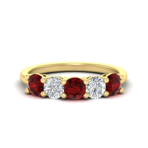 2.50-carat-five-stone-diamond-and-ruby-wedding-ring-in-yellow-gold-FDENS141ROBGRUDRANGLE3-2.50CT-NL-YG