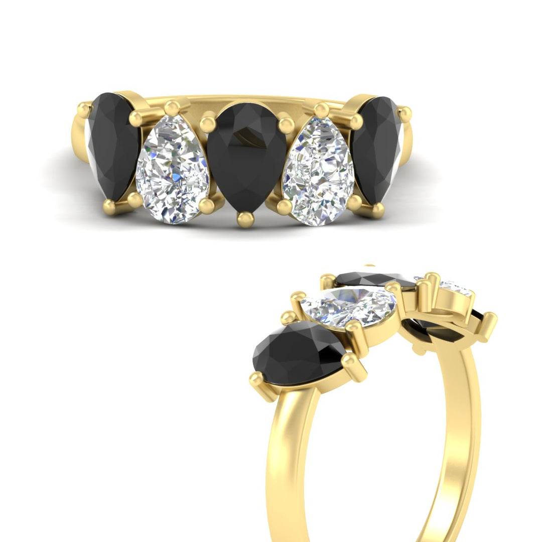 2.50-carat-five-stone-pear-wedding-black-diamond-band-in-yellow-gold-fdwb8008peblackangle3-2.50ct-nl-yg.jpg