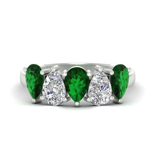 2.50-carat-five-stone-pear-wedding-emerald-band-in-white-gold-fdwb8008pegemgrsleep-2.50ct-nl-wg.jpg
