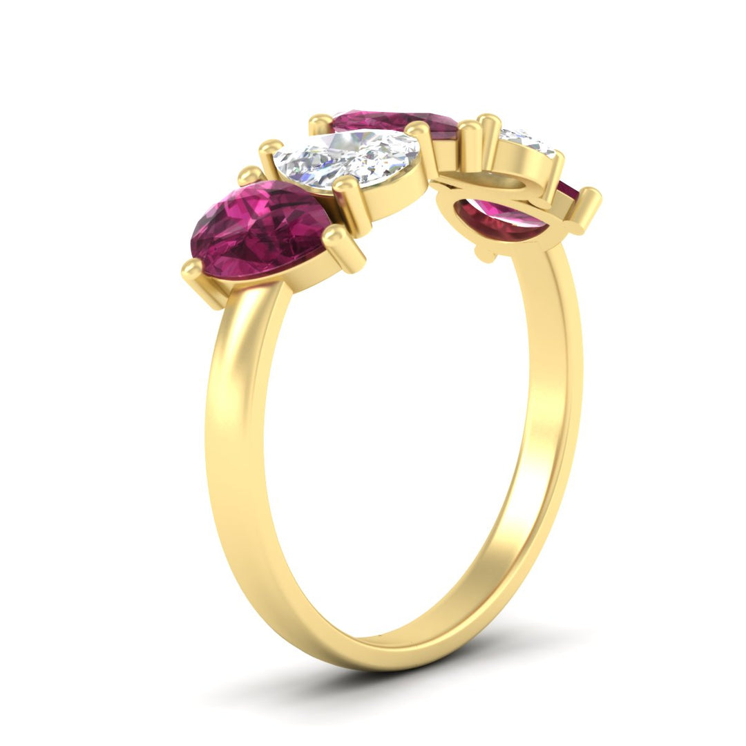 2.50-carat-five-stone-pear-wedding-pink-sapphire-band-in-yellow-gold-fdwb8008pegsadrpiangle2-2.50ct-nl-yg.jpg