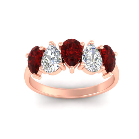 2.50-carat-five-stone-pear-wedding-ruby-band-in-rose-gold-fdwb8008pegrudrangle5-2.50ct-nl-rg.jpg