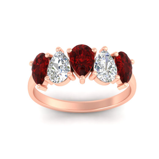 2.50-carat-five-stone-pear-wedding-ruby-band-in-rose-gold-fdwb8008pegrudrangle5-2.50ct-nl-rg.jpg