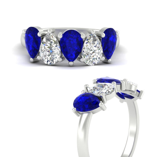 2.50-carat-five-stone-pear-wedding-sapphire-band-in-white-gold-fdwb8008pegsablangle3-2.50ct-nl-wg.jpg