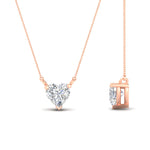 Load image into Gallery viewer, Classic Heart Solitaire Pendant

