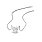 Load image into Gallery viewer, Classic Heart Solitaire Pendant
