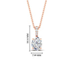 Load image into Gallery viewer, 2.50-carat-oval-shaped-pave-diamond-bail-pendant-in-rose-gold-fdpd11636ovangle1-10X8mm-nl-rg-hw.jpg?v=1769514559
