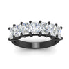 Load image into Gallery viewer, 2.50-carat-radiant-cut-diamond-wedding-band-in-black-gold-FD8008RABANGLE5-2.00CT-NL-BG