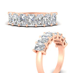 Load image into Gallery viewer, 2.50-carat-radiant-cut-diamond-wedding-band-in-rose-gold-FD8008RABANGLE3-2.50CT-NL-RG
