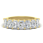 Load image into Gallery viewer, 2.50-carat-radiant-cut-diamond-wedding-band-in-yellow-gold-FD8008RAB-2.50CT-NL-YG
