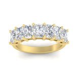 Load image into Gallery viewer, 2.50-carat-radiant-cut-diamond-wedding-band-in-yellow-gold-FD8008RABANGLE5-2.00CT-NL-YG
