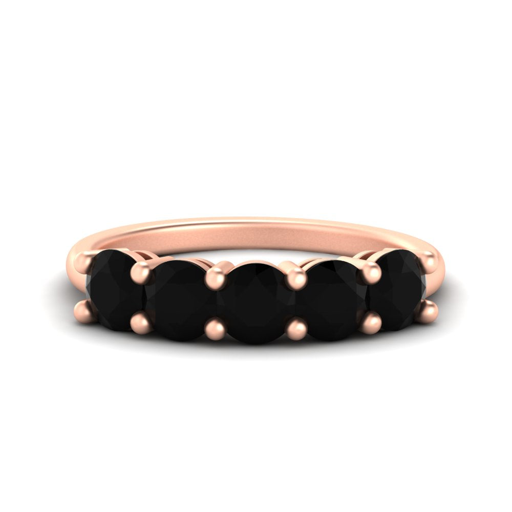 2.50-carat-round-black-diamond-5-stone-wedding-band-in-rose-gold-FDENS141ROBGBLACK-2.50CT-NL-RG