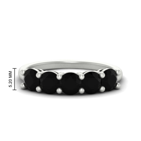 2.50-carat-round-black-diamond-5-stone-wedding-band-in-white-gold-FDENS141ROBGBLACK-2.50CT-NL-WG-HW