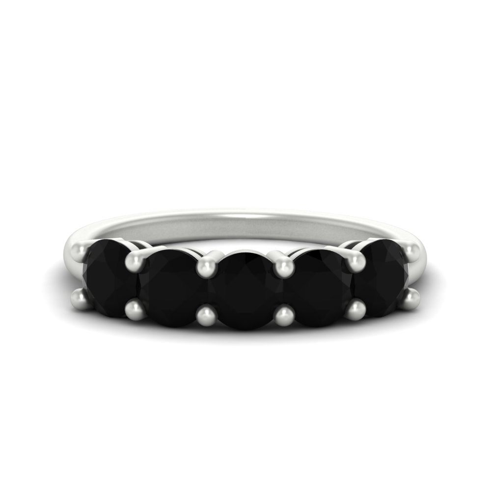 2.50-carat-round-black-diamond-5-stone-wedding-band-in-white-gold-FDENS141ROBGBLACK-2.50CT-NL-WG