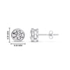 Load image into Gallery viewer, 2.50-carat-round-cut-stud-bezel-set-earring-in-white-gold-FDEAR10516ROANGLE2-2.50-CT-NL-WG-HW.jpg?v=1768907354