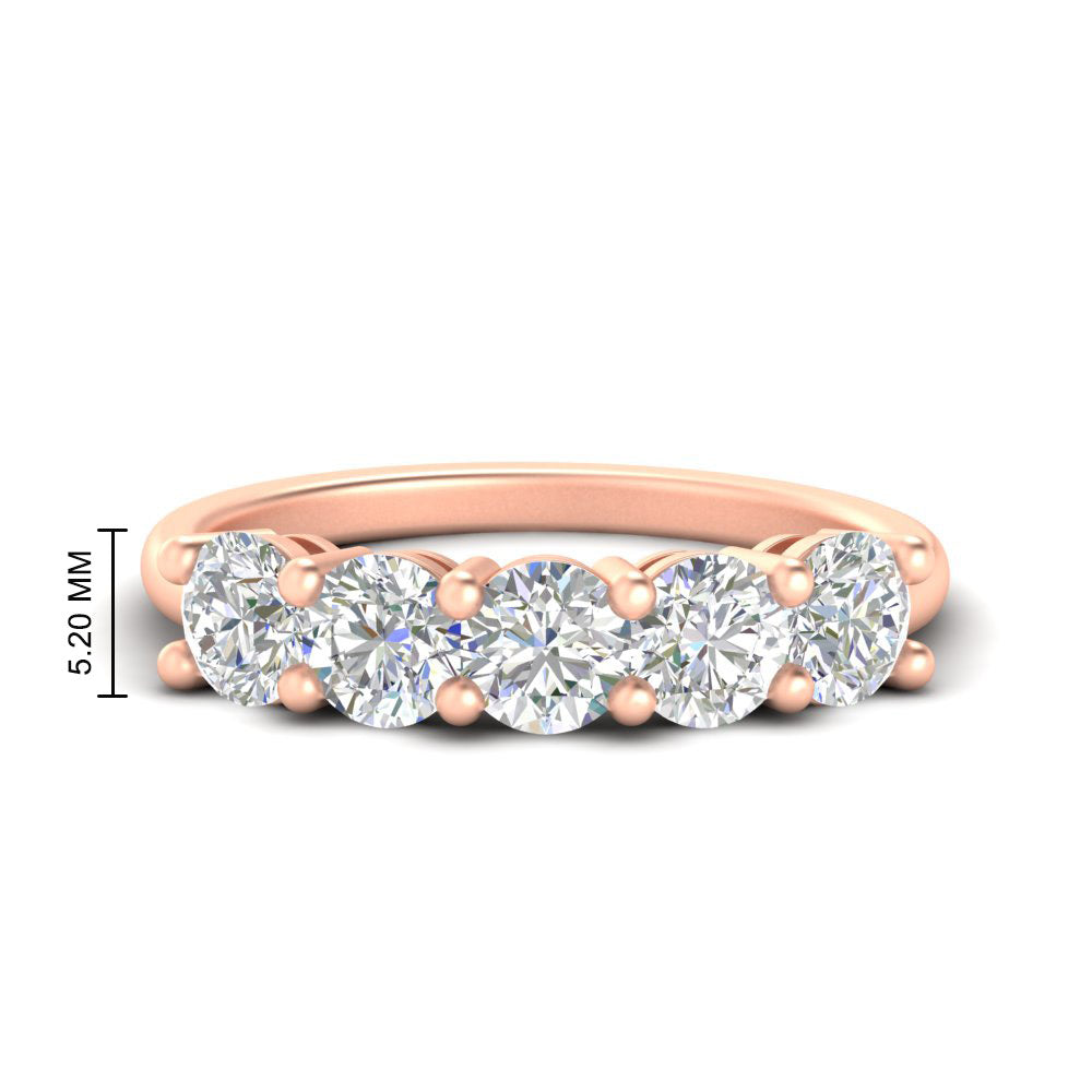 2.50-carat-round-diamond-5-stone-wedding-band-in-rose-gold-FDENS141ROB-2.50CT-NL-RG-HW