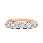 2.50-carat-round-diamond-5-stone-wedding-band-in-rose-gold-FDENS141ROB-2.50CT-NL-RG