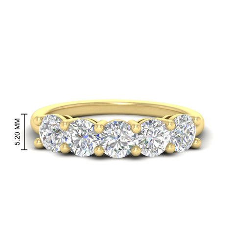 2.50-carat-round-diamond-5-stone-wedding-band-in-yellow-gold-FDENS141ROB-2.50CT-NL-YG-HW