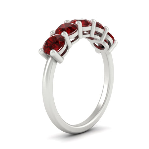 2.50-carat-round-ruby-5-stone-wedding-band-in-white-gold-FDENS141ROBGRUDRANGLE2-2.50CT-NL-WG