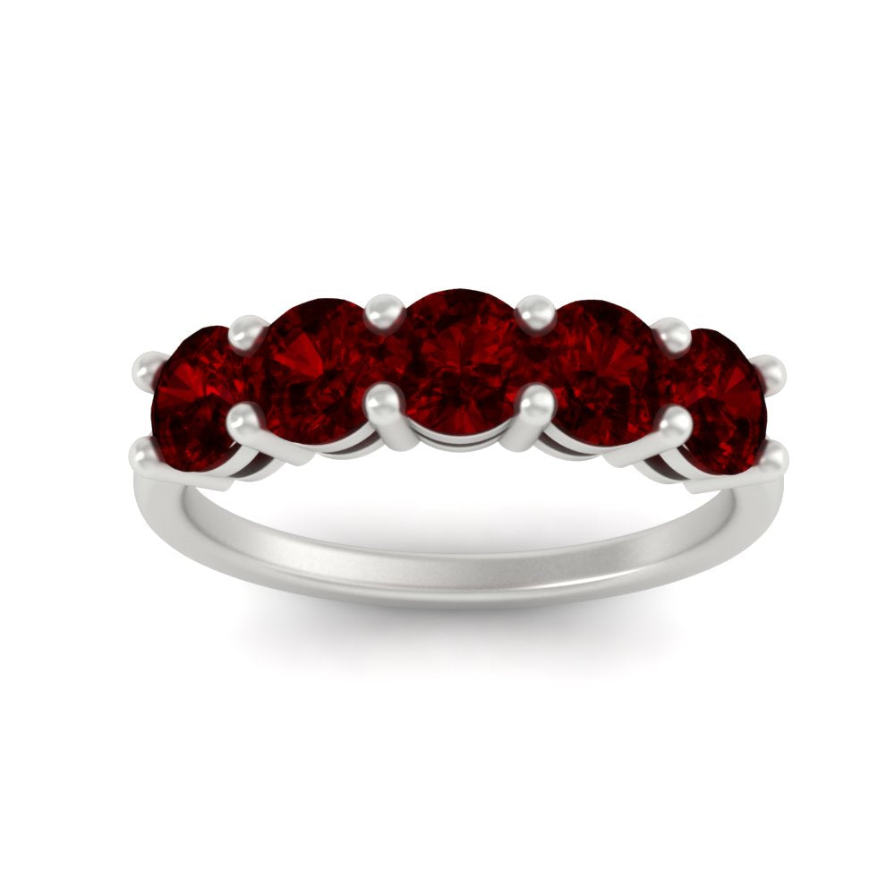 2.50-carat-round-ruby-5-stone-wedding-band-in-white-gold-FDENS141ROBGRUDRANGLE5-2.50CT-NL-WG