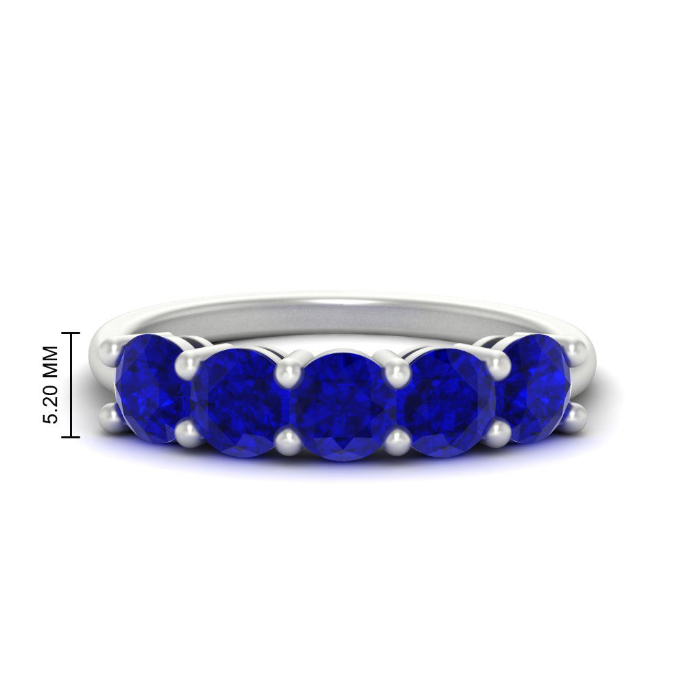 2.50-carat-round-sapphire-5-stone-wedding-band-in-white-gold-FDENS141ROBGSABL-2.50CT-NL-WG-HW