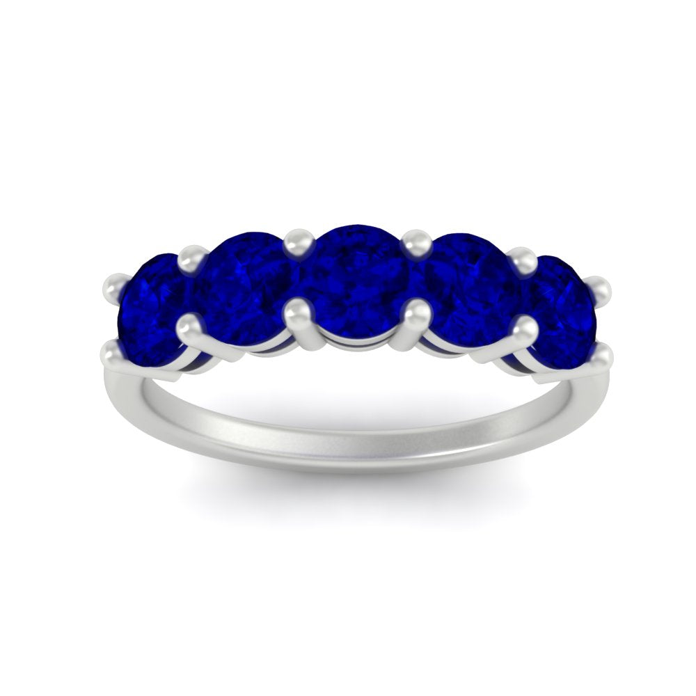 2.50-carat-round-sapphire-5-stone-wedding-band-in-white-gold-FDENS141ROBGSABLANGLE5-2.50CT-NL-WG