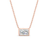 Load image into Gallery viewer, 2.50-ct-east-west-radiant-cut-bezel-diamond-pendant-in-rose-gold-fdpd11763raangle1-2.50ct-nl-rg.jpg