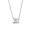 Load image into Gallery viewer, 2.50-ct-east-west-radiant-cut-bezel-diamond-pendant-in-white-gold-fdpd11763raangle3-2.50ct-nl-wg.jpg