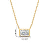 Load image into Gallery viewer, 2.50-ct-east-west-radiant-cut-bezel-diamond-pendant-in-yellow-gold-fdpd11763raangle1-2.50ct-nl-yg-hw.jpg