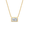 Load image into Gallery viewer, 2.50-ct-east-west-radiant-cut-bezel-diamond-pendant-in-yellow-gold-fdpd11763raangle1-2.50ct-nl-yg.jpg