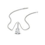 Load image into Gallery viewer, Pear Shaped Pavé Diamond Bail Pendant